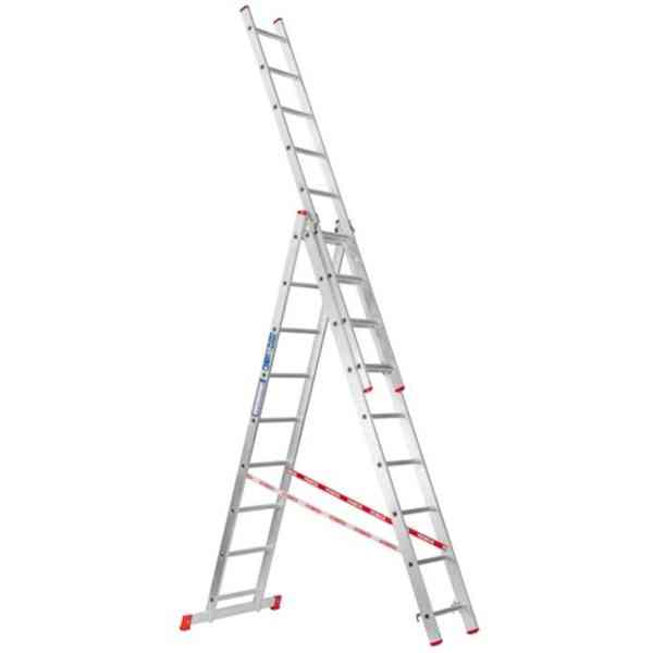 STS Orodje scala alluminio 3x9 da 3,78 m a 3 tronchi