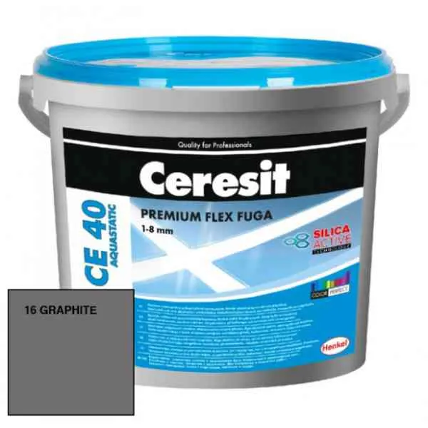 Ceresit CE 40 16 fugante piastrelle graphite 2 kg idrofugo