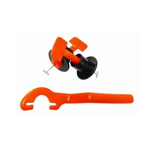 Magg Distanziatori livellanti piastrelle 2-8 mm 50 pz chiave