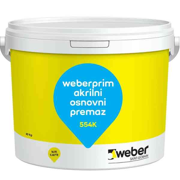 Weber Weberprim Akril fondo acrilico 10 kg facciata