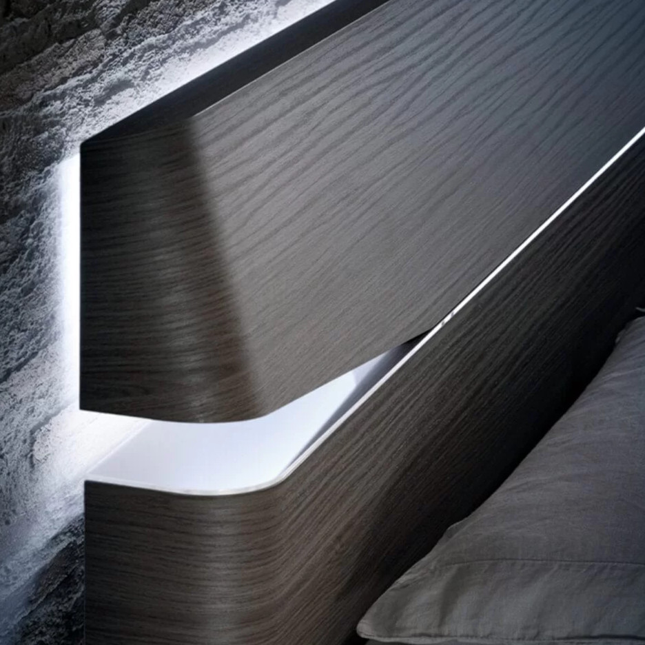 Viva Made Grecale Letto Matrimoniale 160x190 Rovere