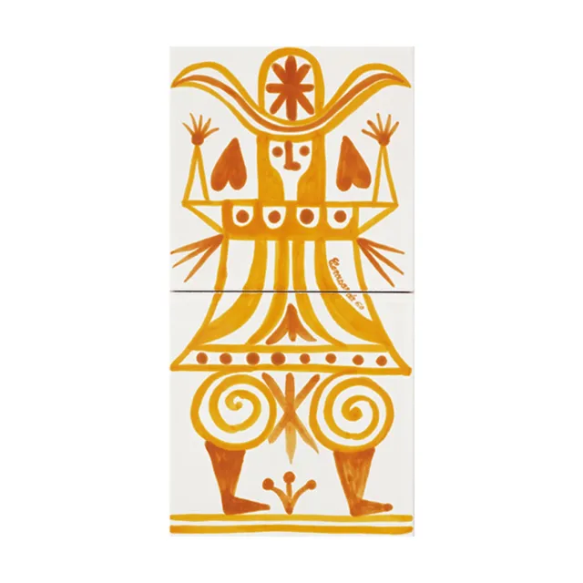 Cerasarda I Classici Cavaliere 1 Giallo Piastrella 2 Pz