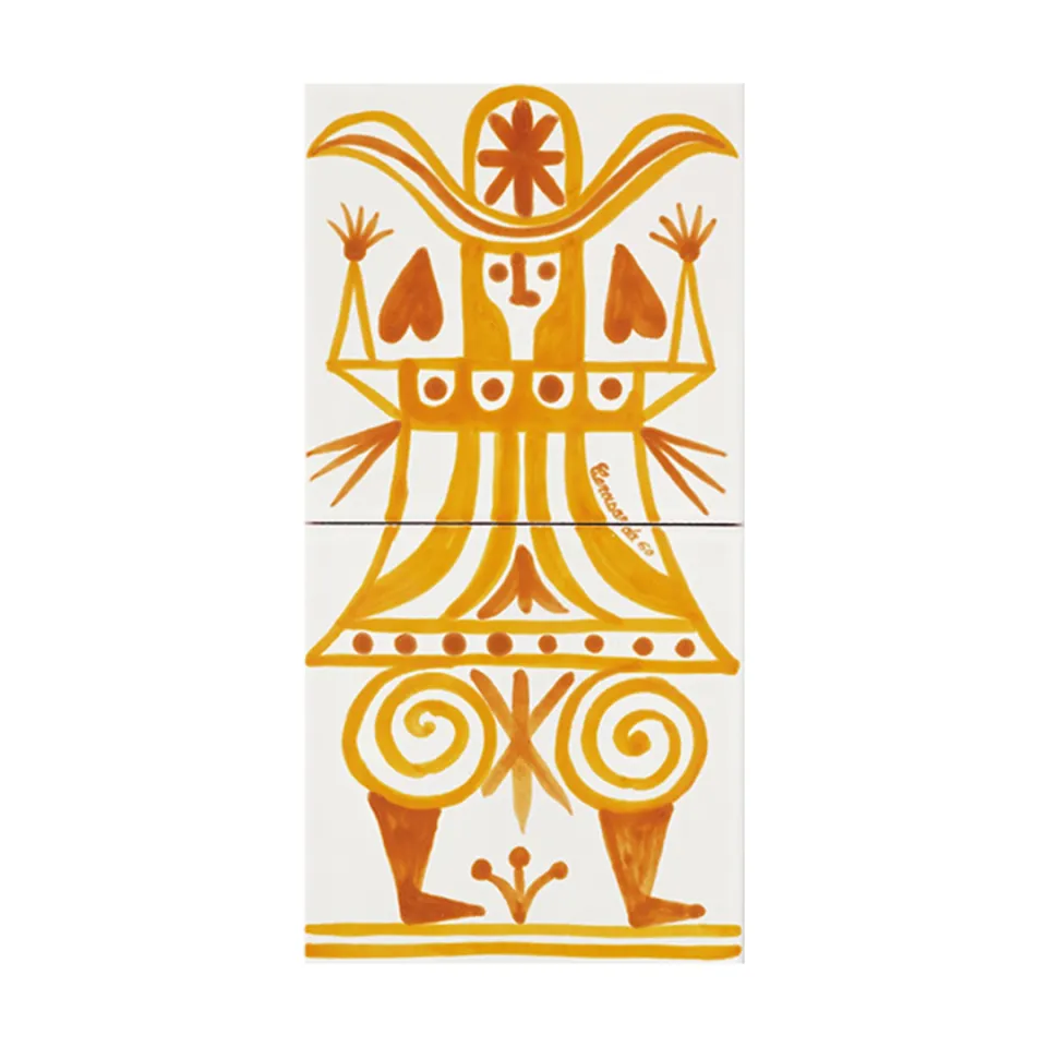 Cerasarda I Classici Cavaliere 1 Giallo Piastrella 2 Pz