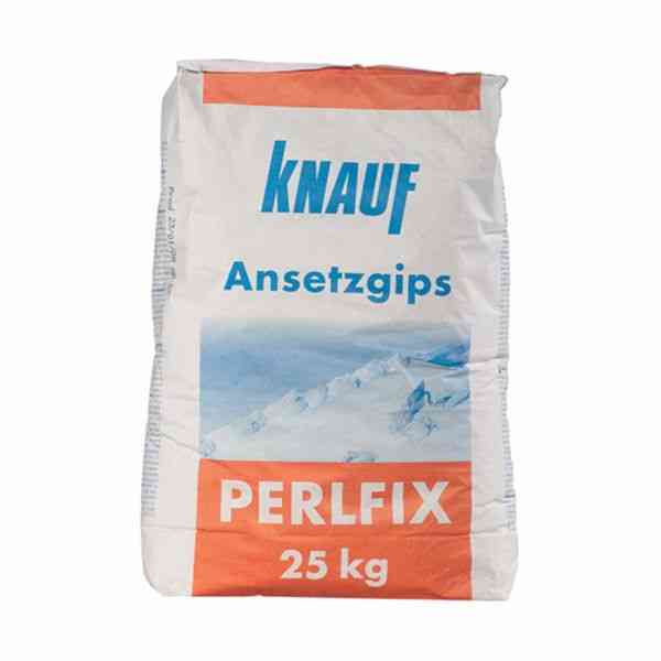 Knauf Perlfix Colla Gesso Lastre 25 Kg presa rapida