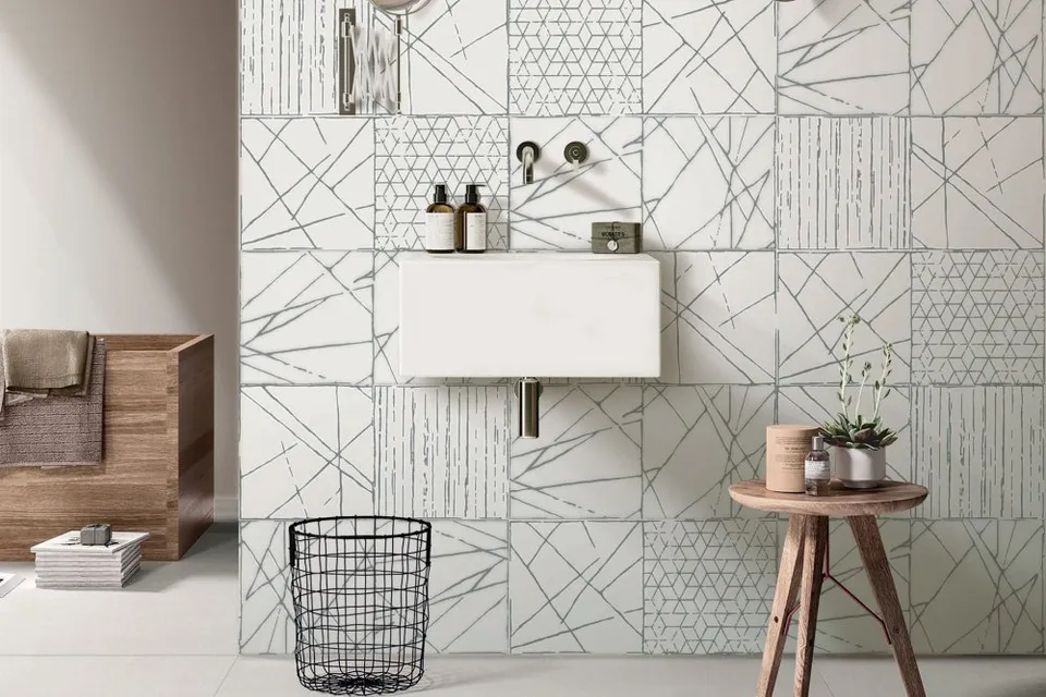 Viva Made White piastrelle ceramica bianca pavimento