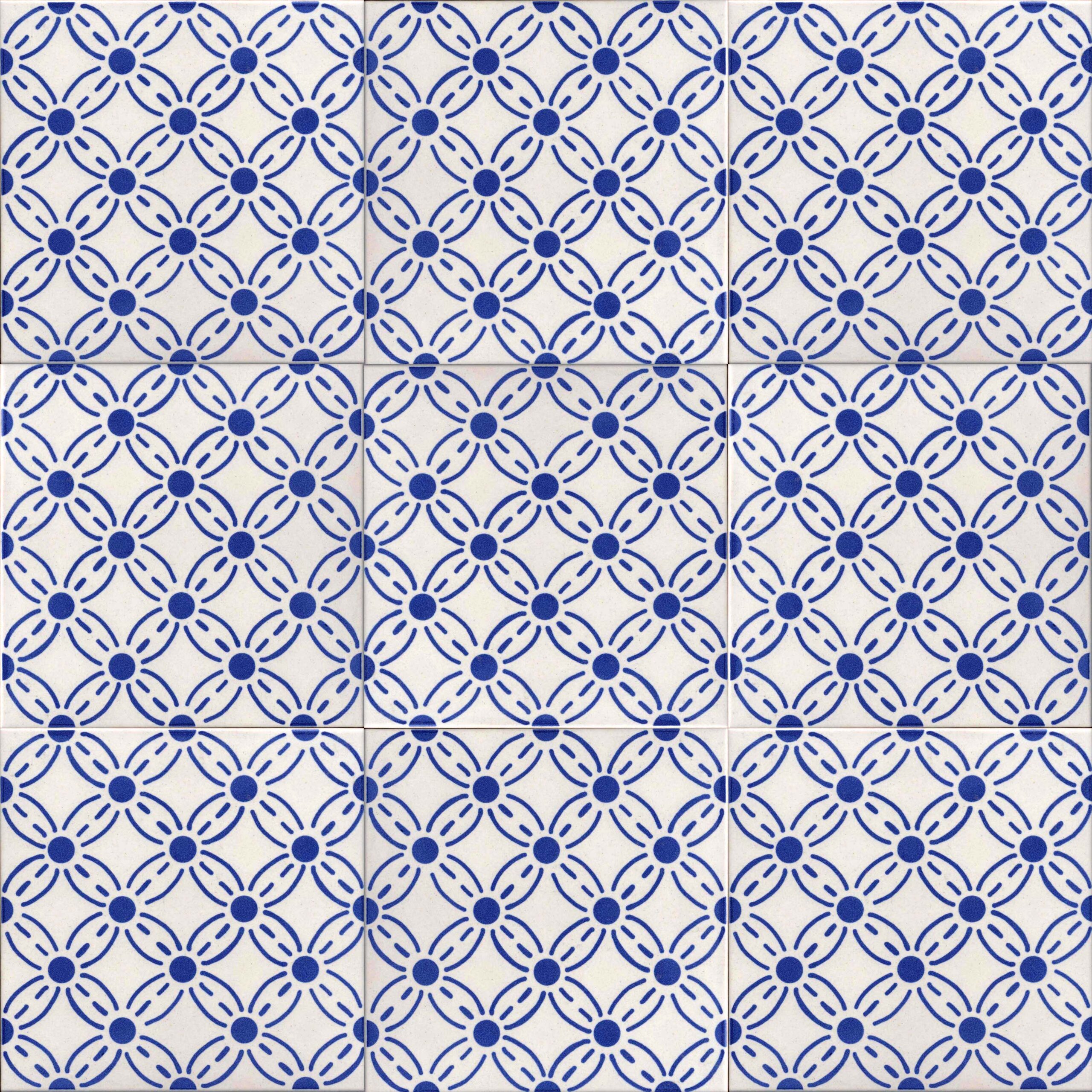 Ceramica Pinto Antico Vietri Stampato VP80 piastrella maiolica