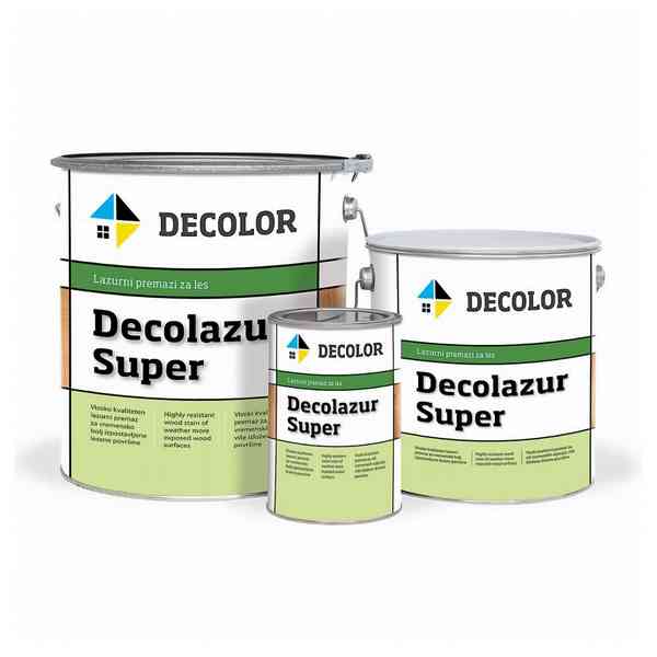 Decolor Decolazur Super impregnante legno rovere 5 L