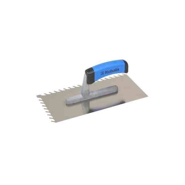 Kubala frattazzo dentato inox 270x130 denti obliqui