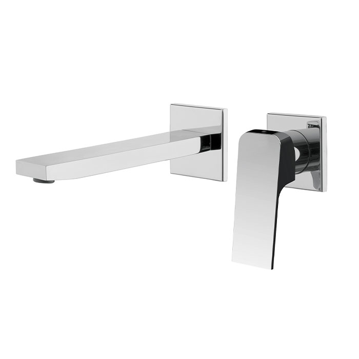 Viva Made Fit Mix Lavabo Muro Bocca 20cm Rubinetto Cromo