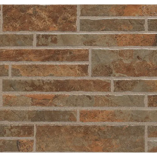 Recer Wall Stones Brown piastrella 13x13 campione naturale
