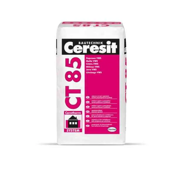 Ceresit CT 85 colla per EPS 25 kg fibrorinforzata per cappotto