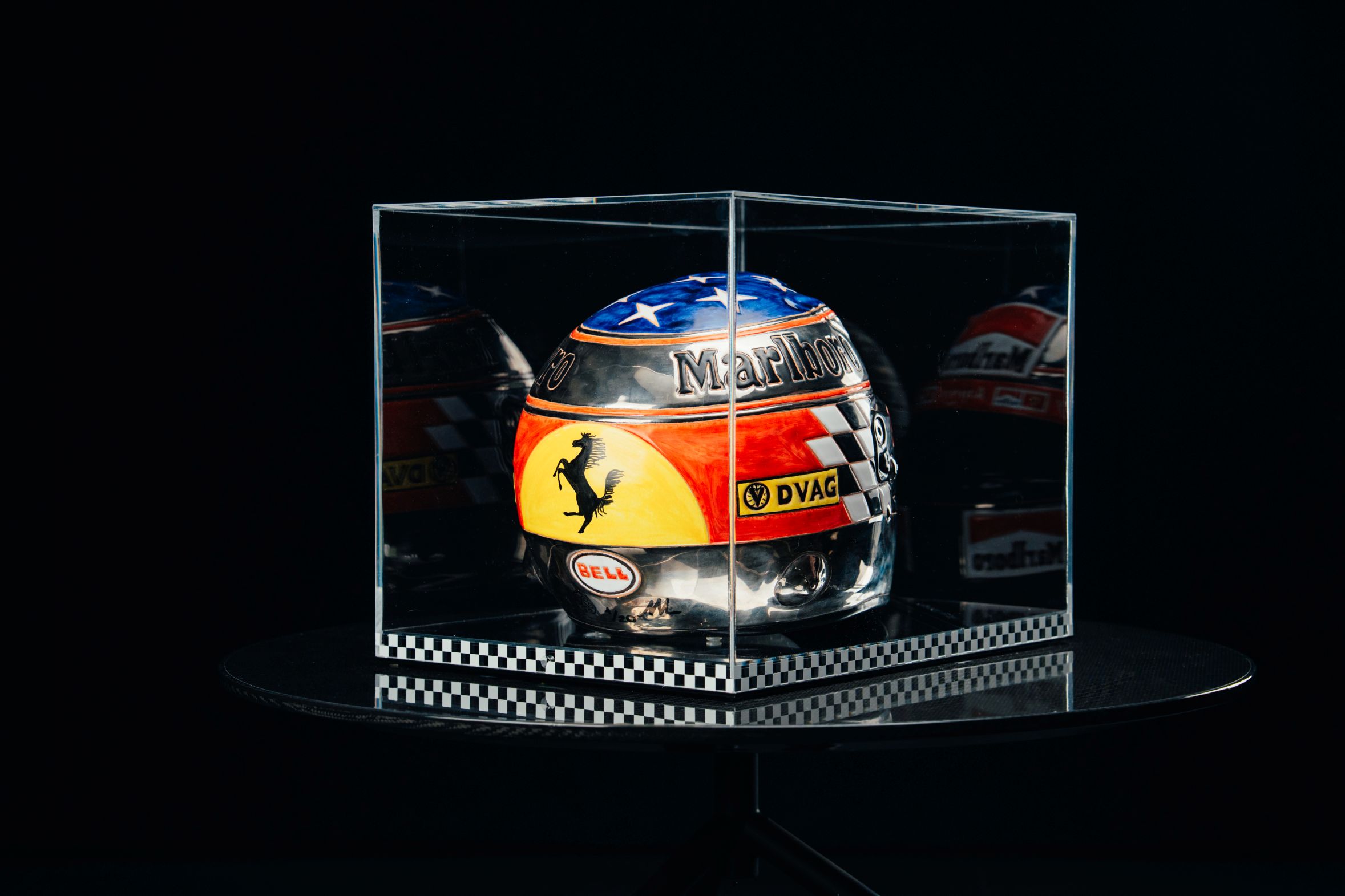 Cerasarda Art Helmets SCH98 casco ceramica Schumacher 1998