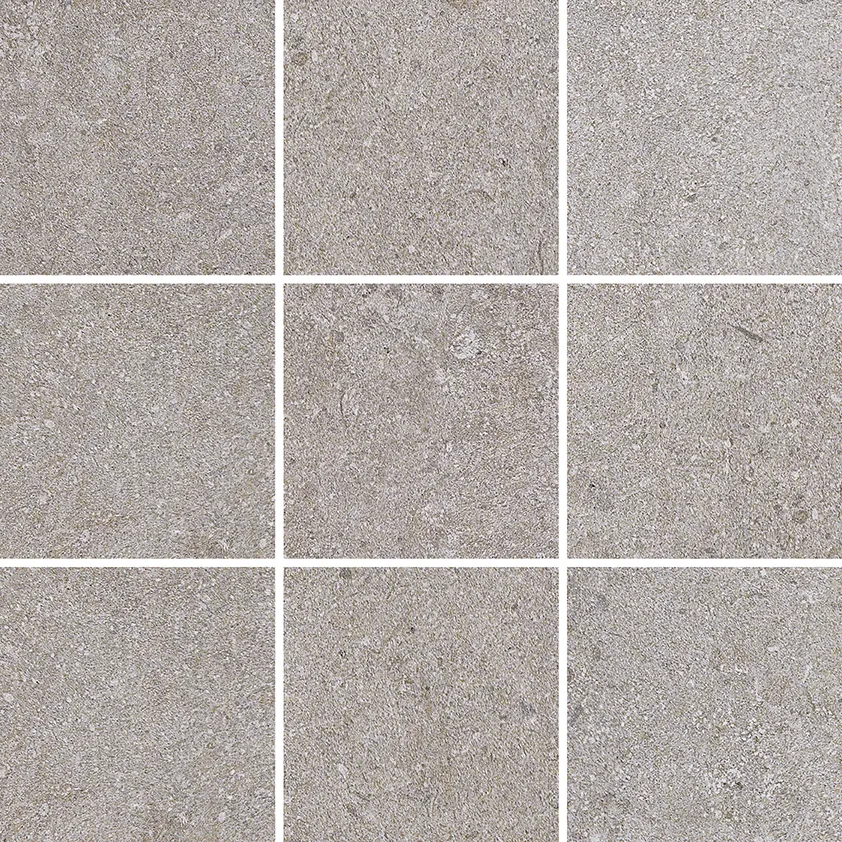 Recer Freestone Dark Grey M10x10 mosaico grigio naturale