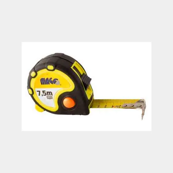 Magg metro a nastro magnetico 7,5 m x 25 mm
