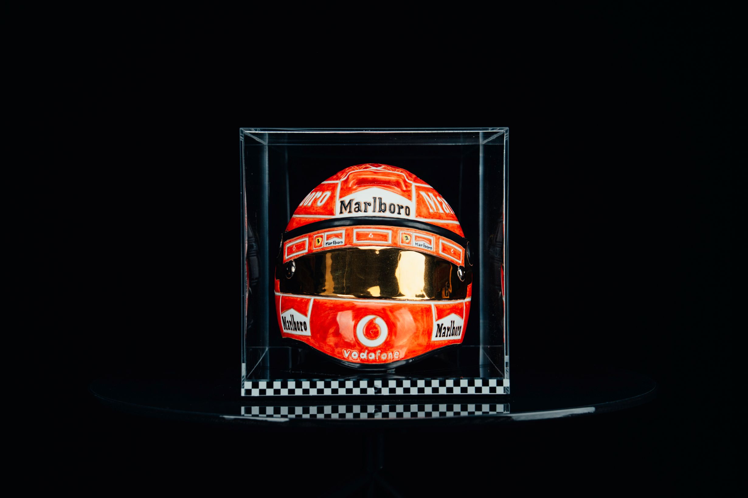 Cerasarda ART HELMETS SCH04 casco ceramica rosso Schumacher