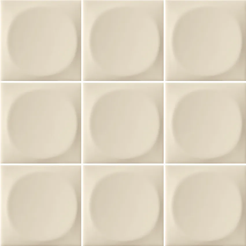Recer Naprec On Orient Beige M10x10 Mosaico Brilho