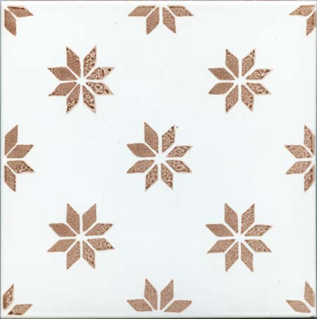 Ceramica Pinto Antico Vietri Stampato VP14287 piastrella decoro mano