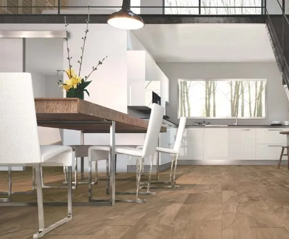Casalgrande Padana Ulivo gres effetto legno anticato