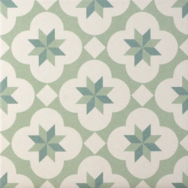 Recer Play Home Green 13x13 campione piastrella verde