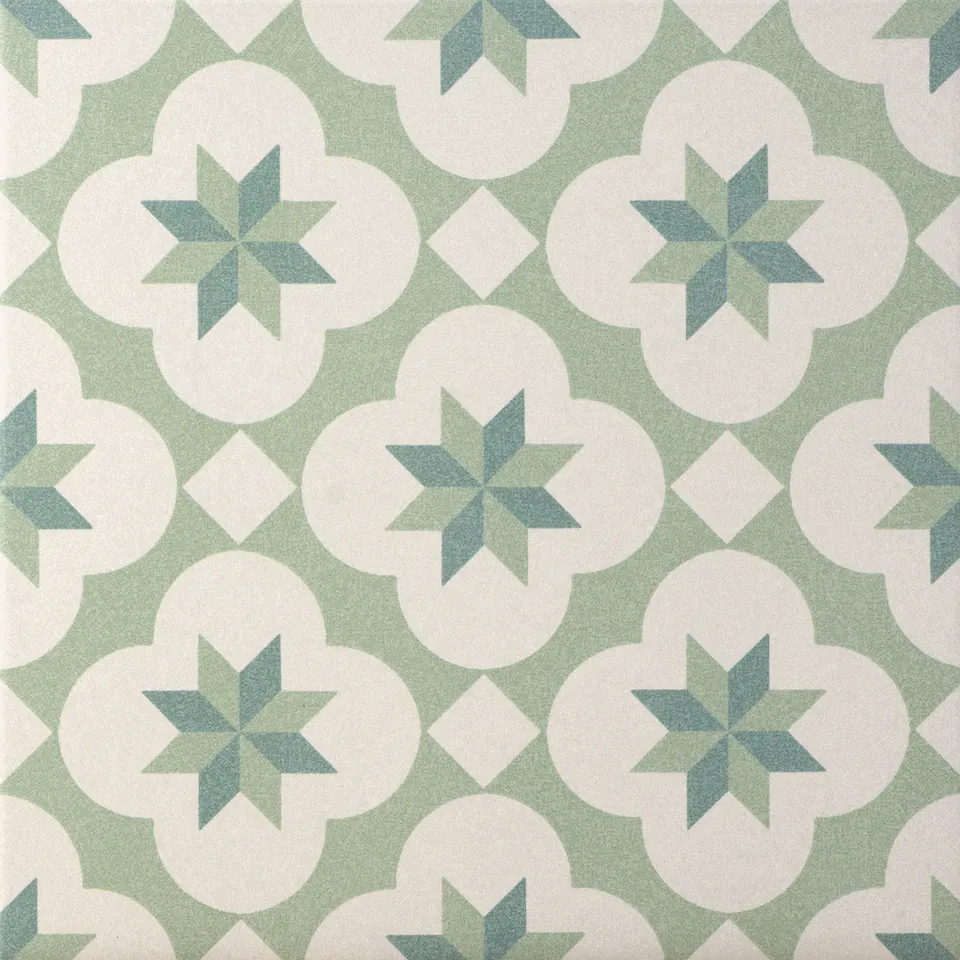 Recer Play Home Green 33x33 piastrella natural verde