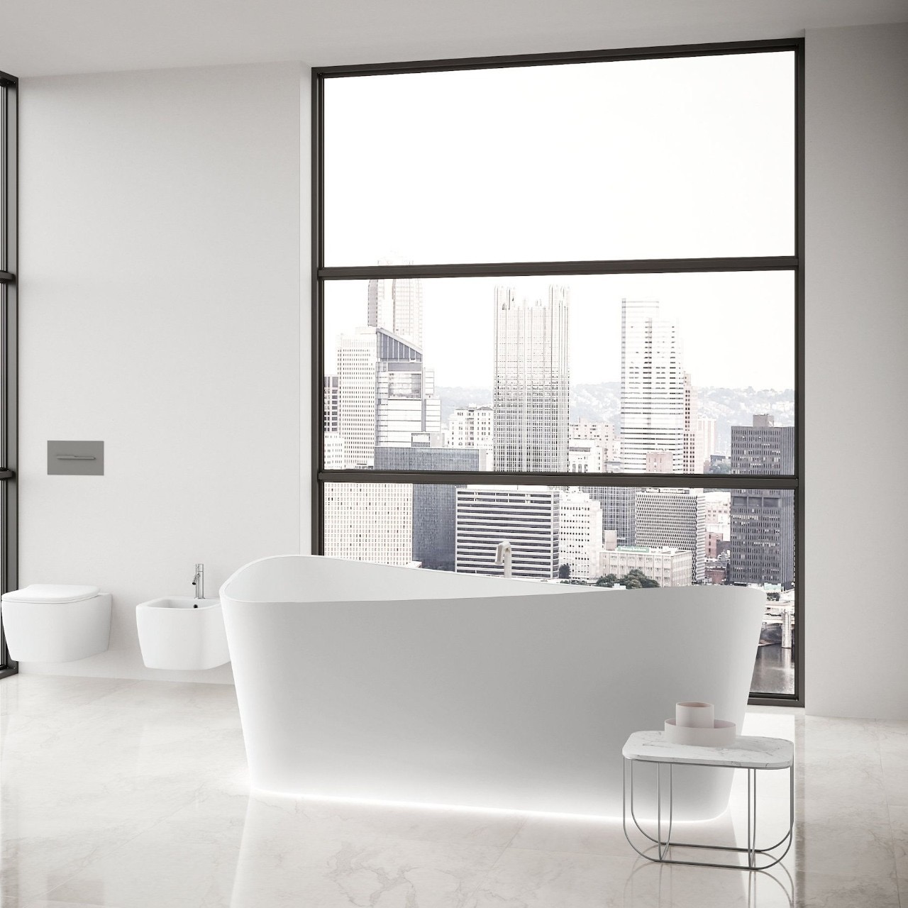 Viva Made Infinitive vasca freestanding ovale bianca