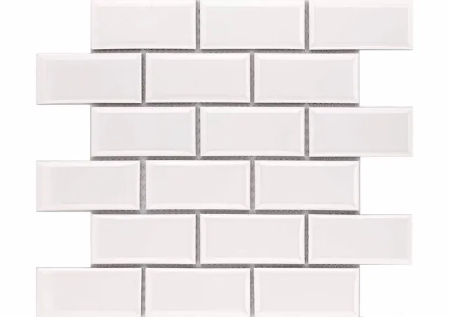 Roca Tiles Rock Art Listello Brick Blanco parete