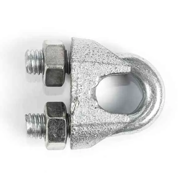Protech morsetto cavo 8 mm acciaio 3 pz tenditore fune