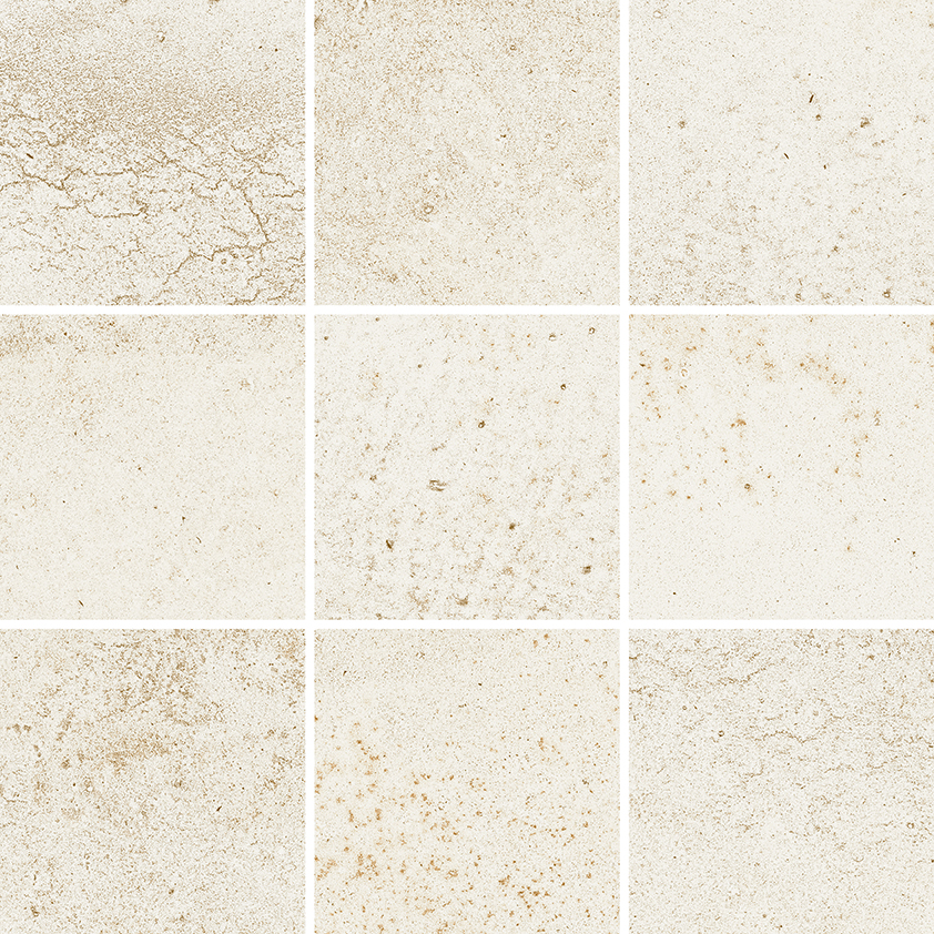 Recer Metalcrete Warm Platinum M10x10 piastrella mosaico