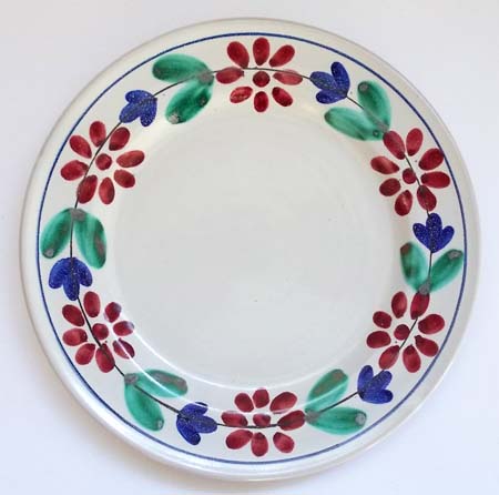 Ceramica Pinto Floreale VP12591 piatto piano decoro vietrese mano