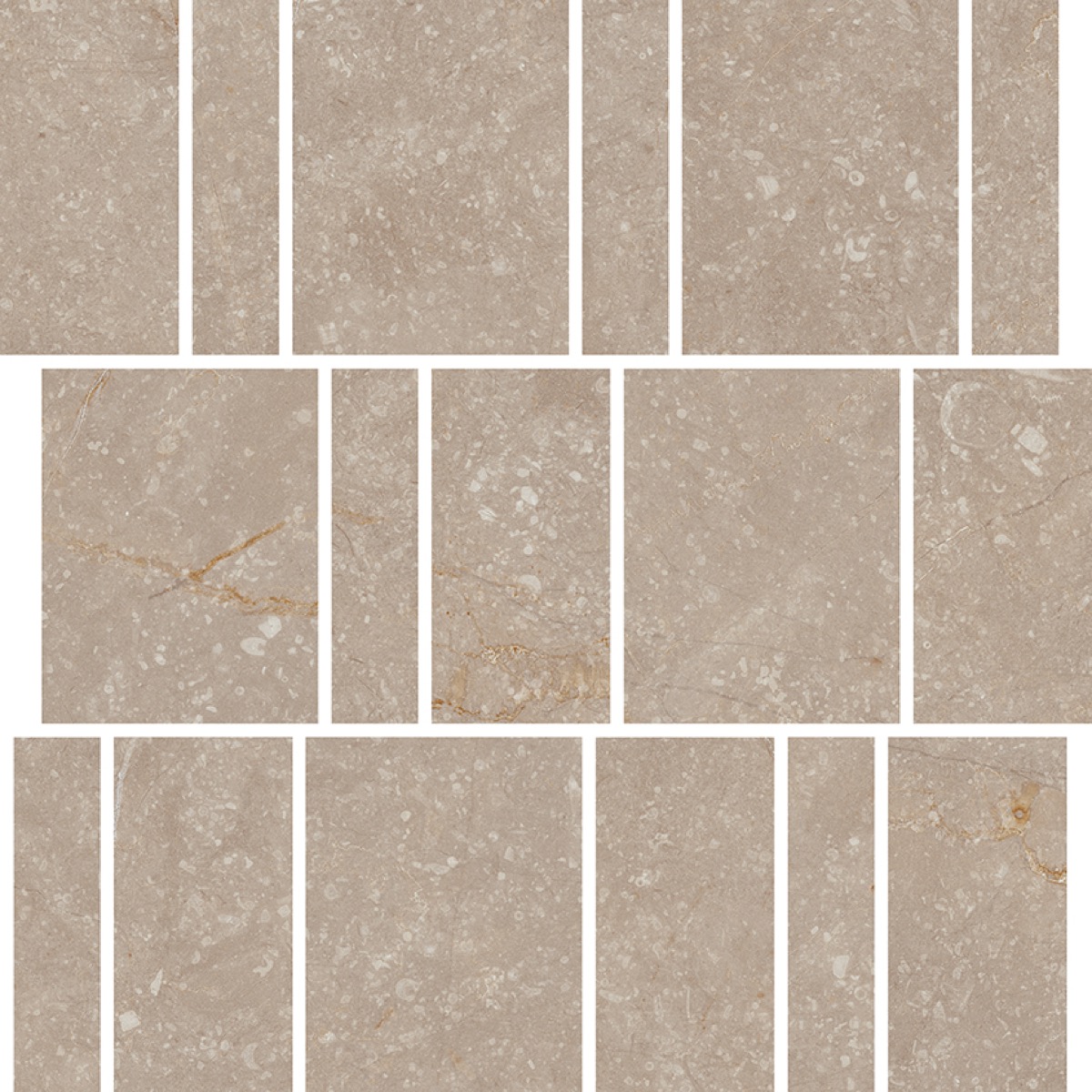 Recer Bluenza Earth Clay mosaico ceramico