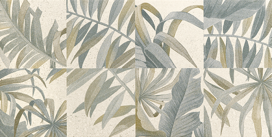Recer Attitude Imperial Floral Beige 30x60 decoro naturale