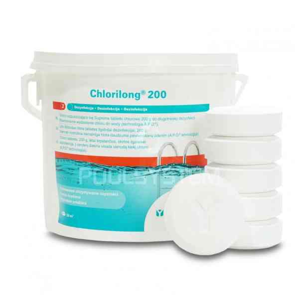 Bayrol Chlorilong 200 pastiglie cloro piscina 5 kg 200 g