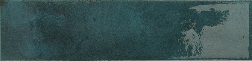 Recer Vetra Teal 7,5x30 piastrella verde lucida