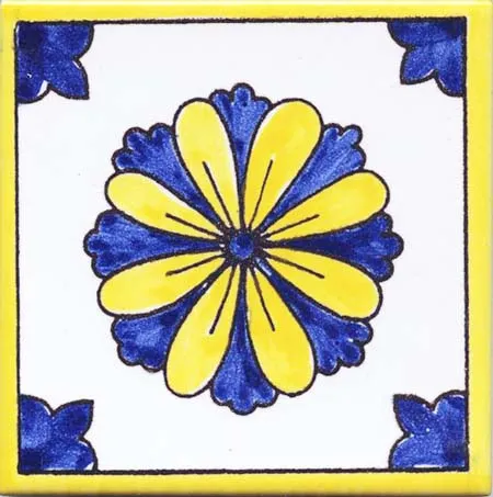 Ceramica Pinto Classico Vietri VP7930 piastrella maiolica classica mano