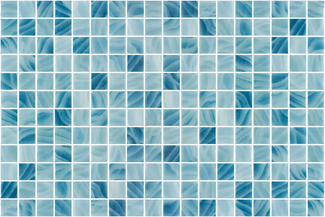 SQ Mosaic Identity Addis mosaico azzurro chiaro lucido