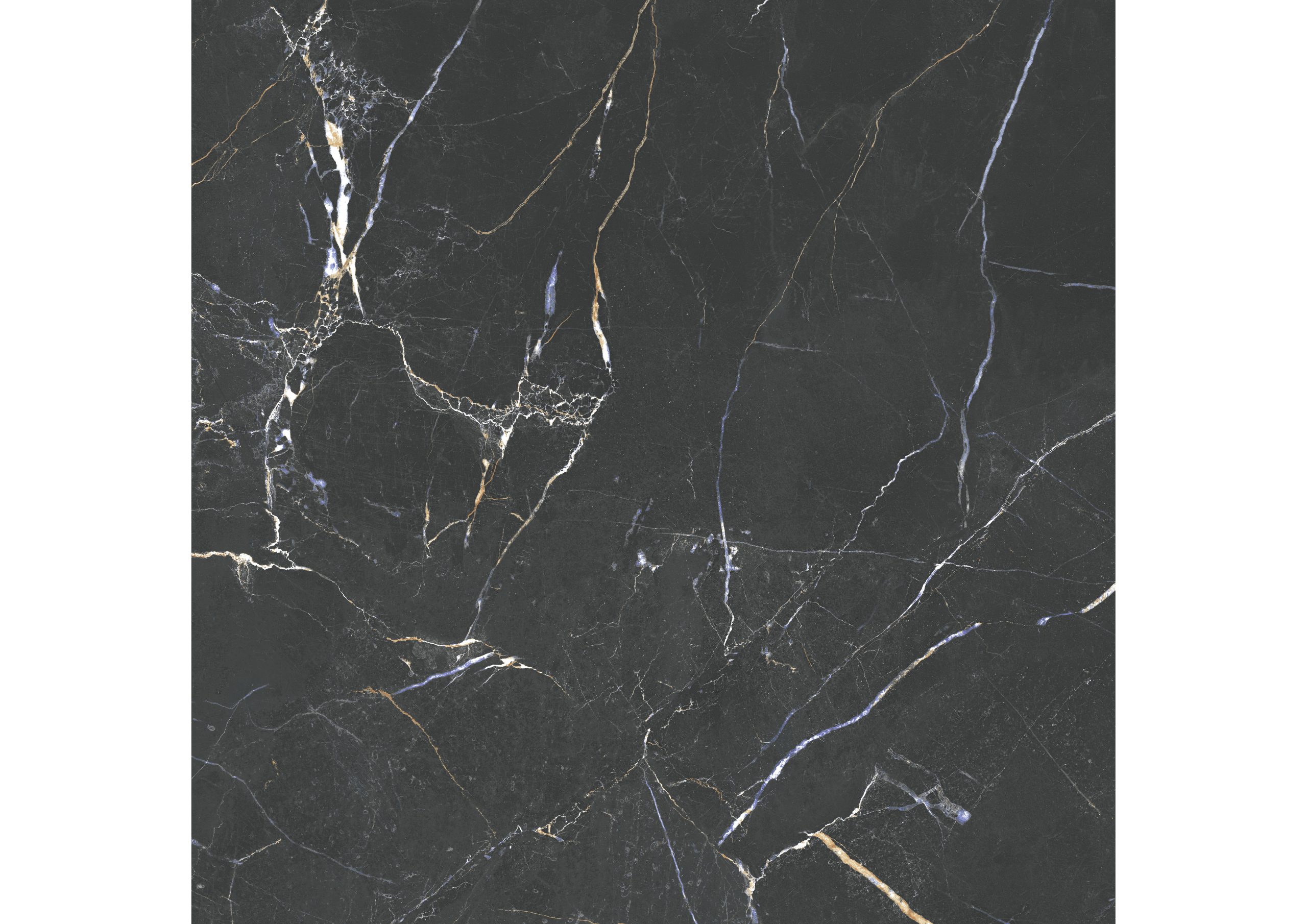 Roca Marble Venato Black gres nero venato opaco
