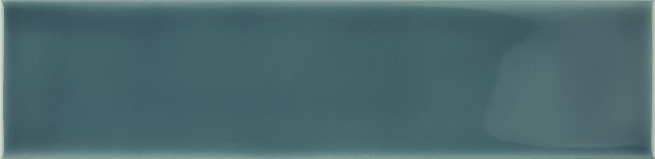 Recer Cromina Steel Blue 7,5x30 piastrella blu lucida