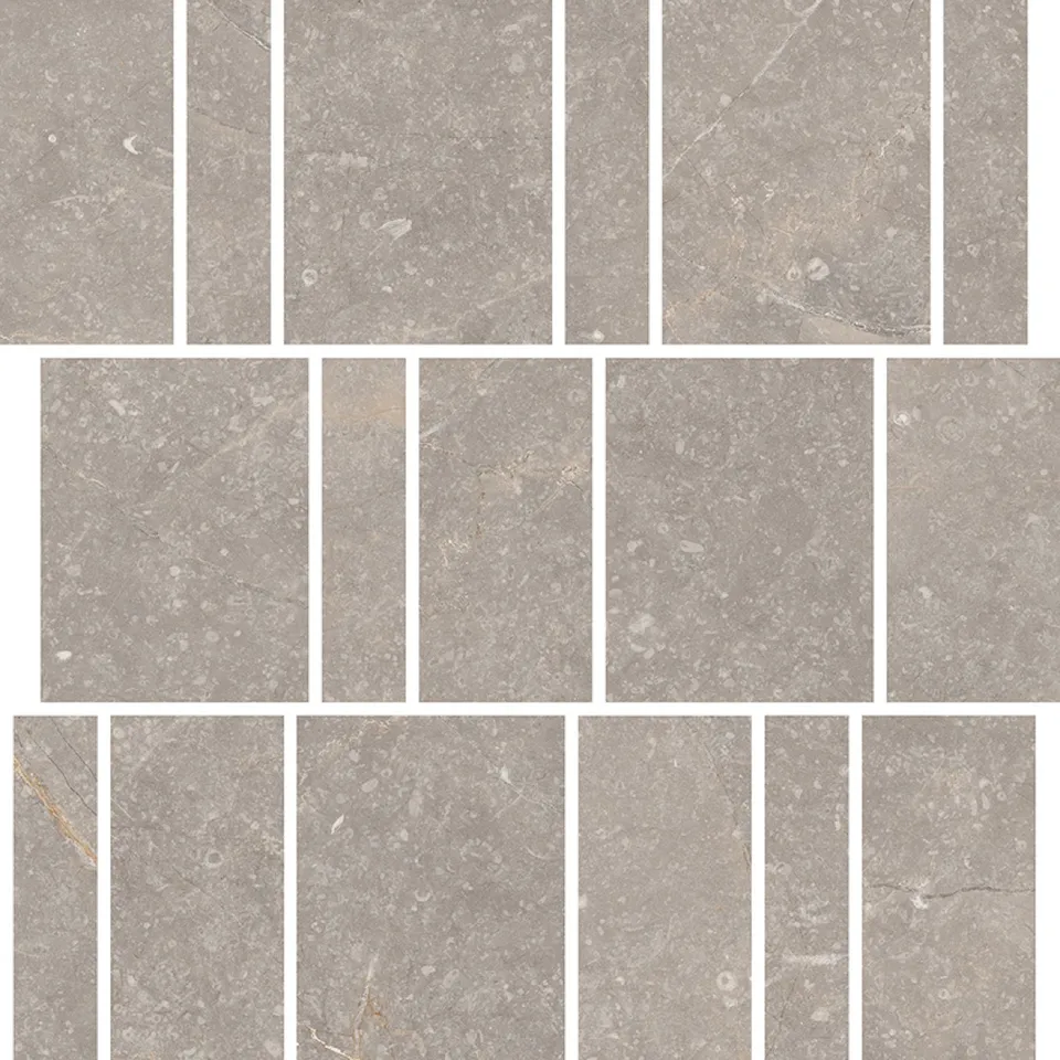 Recer Bluenza Warm Grey mosaico grigio caldo