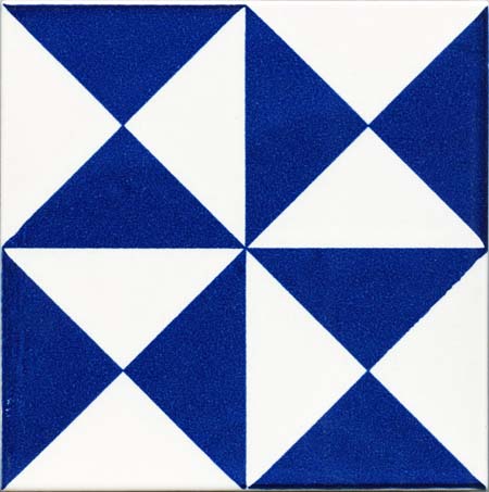 Ceramica Pinto Classico Vietri VP12795 piastrella stampa