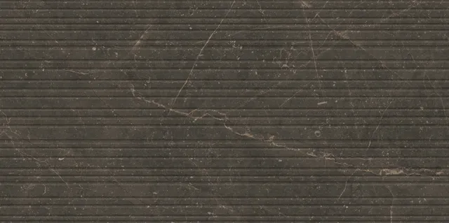 Recer Bluenza Ripple Ebony Black piastrella 60x120 naturale