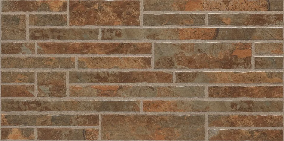 Recer Wall Stones Brown 30×60 gres pietra marrone