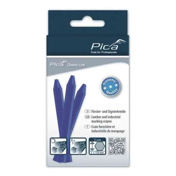 Pica Marker gessetto bianco cera 12/1 per cantiere