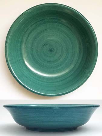 Ceramica Pinto Frutta VP15976 piatto fondo verde vittoria