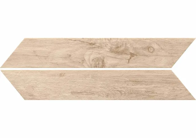 Roca Chevron Borneo Fresno piastrella effetto legno