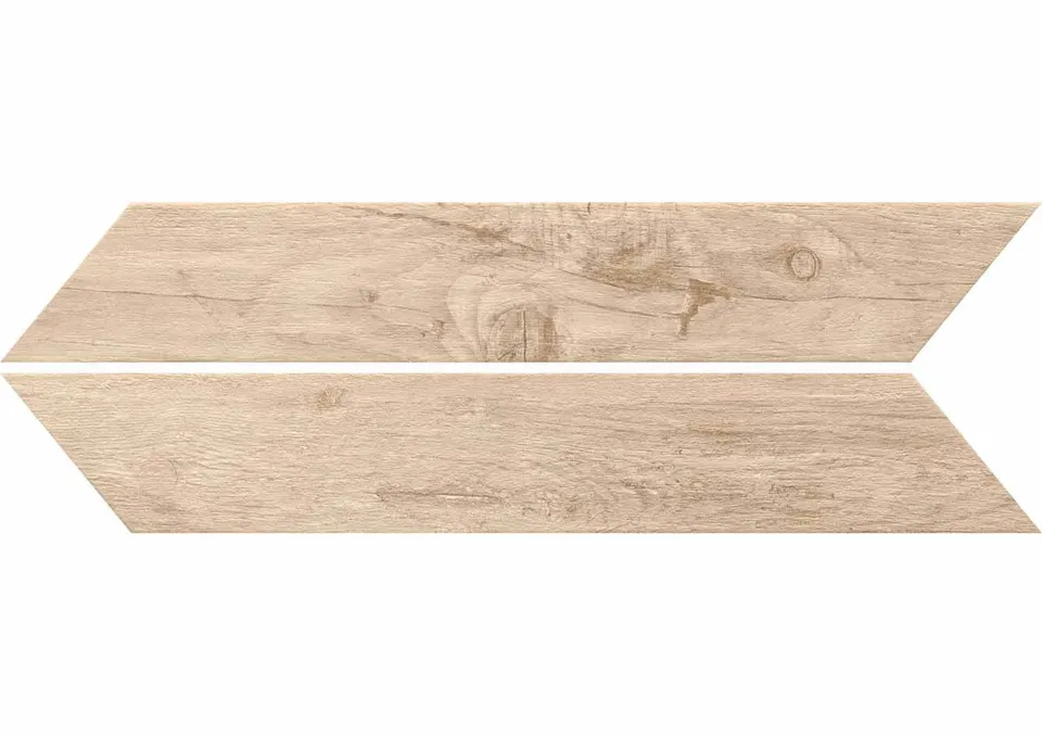 Roca Chevron Borneo Fresno piastrella effetto legno