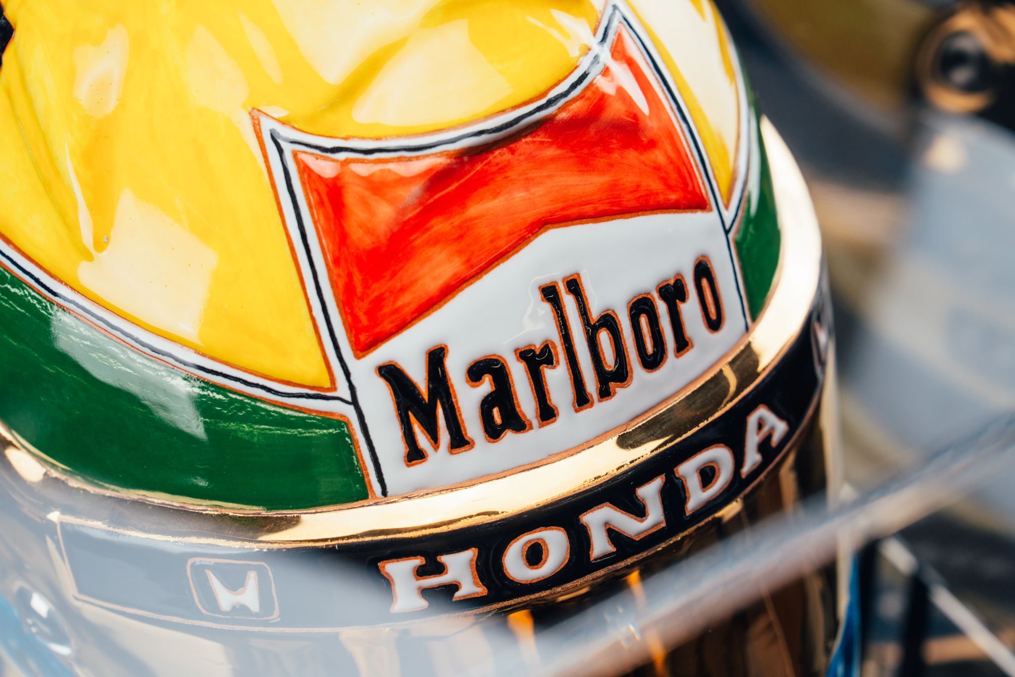Cerasarda Art Helmets ASN88 casco ceramica decorativo Senna