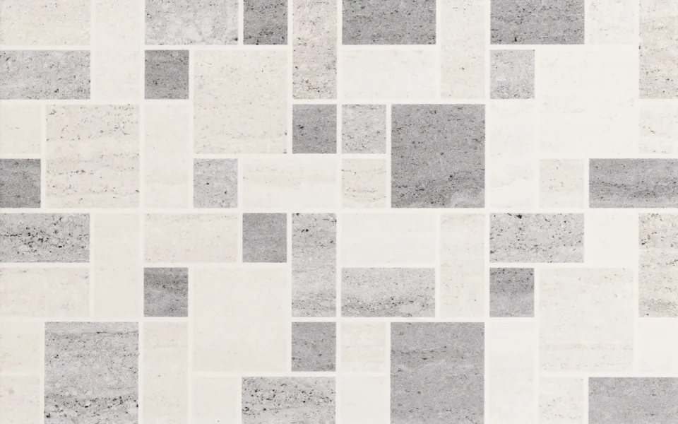 Recer Travertin Decor Grey 25x40 piastrella naturale grigia