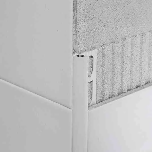 Profilpas 80101 Profilo PVC chiusura 8 mm bianco 270 cm