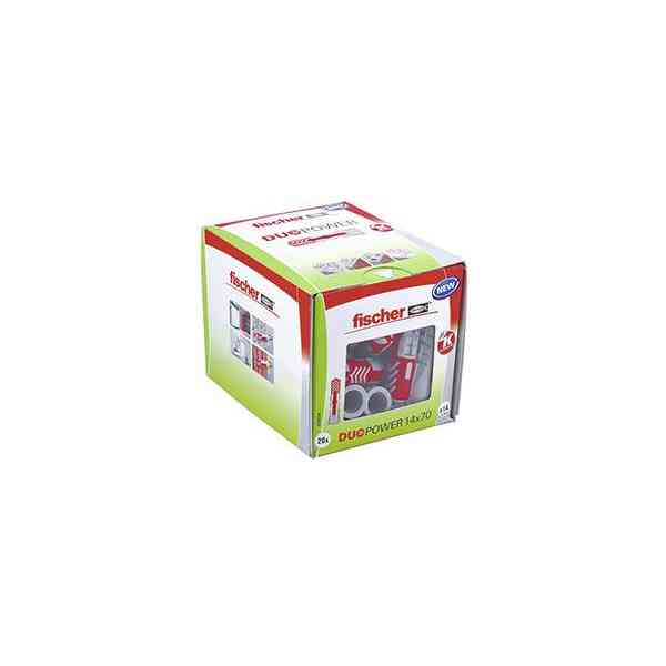 Fischer DuoPower 14x70 tassello muro 20 pezzi universale
