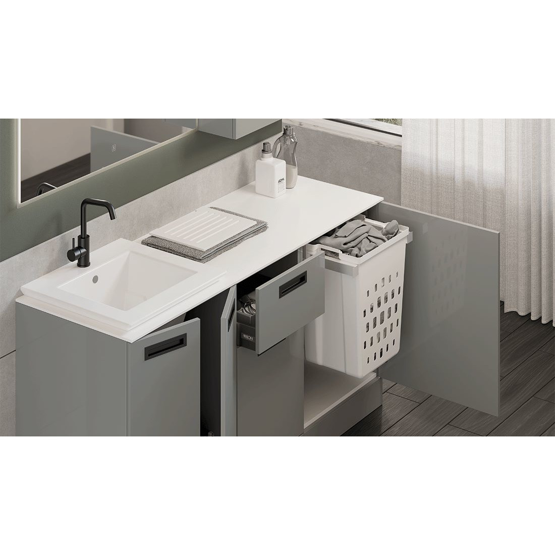 Viva Made Linea 55 mobile bagno arredo moderno